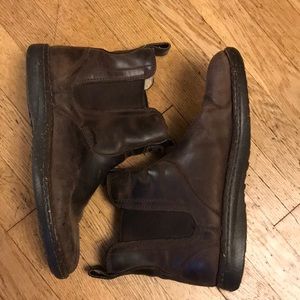 Leather UGG boots